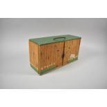 A Mid 20th Century Wooden "Country Mouse" Box with Fitted Interior and String Carrying Handle,