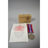 A Single 1939-1945 War Medal with Ribbon in Original Box