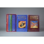 A Boxed Set Edition of Harry Potter Together with Still in Cellophane and Unopened First Editions