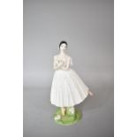 A Coalport Limited Edition Ballet Figure, Markova, Feet Glued