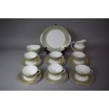 A Royal Doulton English Renaissance Pattern Teaset to Comprise Cakeplate, Saucers, Side Plates,