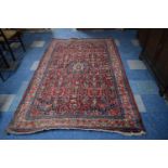 An Antique Handmade Bidjar Rug, 266x155cm