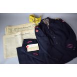 A British Red Cross Ladies Suit, Reprinted Newspapers etc