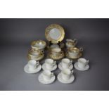 A Collection of Various 19th Century and Later Tea and Coffee Wares to Include Coalport Batwing