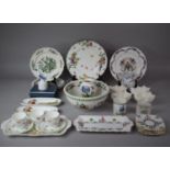 A Collection of Various Ceramics to Include Portmeirion Bowl and Vase, Royal Worcester Oval