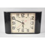 A Metro Newgate Art Deco Style Wall Clock, 45cm Wide