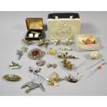 A Collection of Costume Jewellery, Cufflinks etc