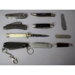 A Collection of Various Penknives, Multitool Knives etc