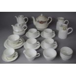 A Collection of Wedgwood Teawares to include Cups, Saucers, Side Plates, Bachelors Teapot, Water Pot