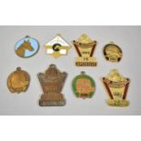 A Collection of 1990's Irish Enamelled Racecourse Badges to Include The Curragh, Leopardstown and