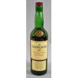 A Bottle of Single Malt Scotch Whisky, The Glenlivet Aged 12 Years