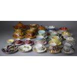 A Collection of Various Ceramics to include Teawares, Three Piece Cottage ware Teapot to comprise