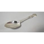 A Silver Kings Pattern Teaspoon, Glasgow 1890