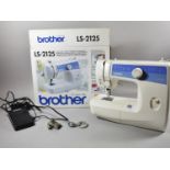 A Brother LS2125 Electric Sewing Machine