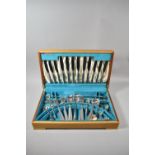 A Viners Cased Set of Stainless Steel Cutlery