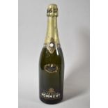 A Single Bottle of 1960's Champagne Pommery