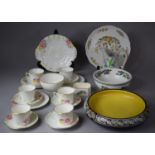 A Collection of Various Ceramics to include Mid 20th Century Floral Pattern Teaset to comprise