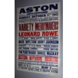 A Collection 1940's/50's Theatre Posters and Poster Cards