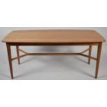 A 1970's Teak Coffee Table, 103cm Long