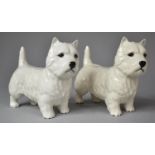 A Pair of Beswick West Highland Terriers