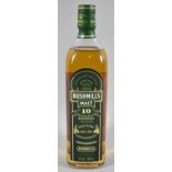 A Single Bottle of Bushmills Malt Irish Whiskey, 70cl 40% Vol