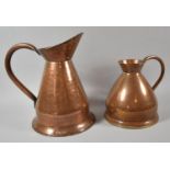 Two Graduated Copper Measures