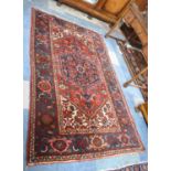 An Antique Handmade Persian Hamedan Rug, 205cm x 135cm