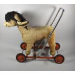 A Vintage Child's Sit on Donkey Toy, Merrythought Toys, 60cm Long