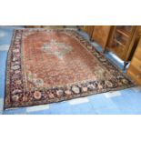 A Persian Handmade Bidjar Carpet Square, Finely made and in exceptional Condition, 321x228cm