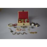 A Small Collection of Costume Jewellery and Wrist Watches