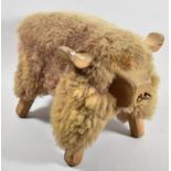 A Novelty Stool in the Form of a Ram, 46cm Long