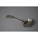 A Georgian Silver Caddy Spoon, Newcastle 1817 by Thomas Watson, Monogrammed D