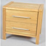 A Modern Two Drawer Chest, 51cm Wide