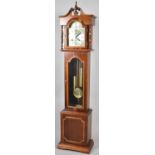 A Reproduction Highlands Granddaughter Clock, 145cm High