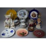 A Collection of English and Continental Ceramics to include Late 19th Century Chinoiserie Pattern