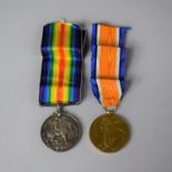 Two WWI Medals Awarded to T4-86817 Driver AI WALLBROOK, Army Service Corps