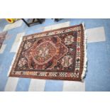 A Hand Knotted Qashqai Rug, 148cm x 103cm