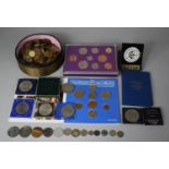 A Collection of Various British Coins, Coin Sets, Crowns etc