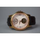 An Earnshaw Automatic Wristwatch with Leather Strap, Working Order, no.WB13546-8