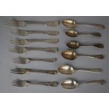 A Collection of Georgian, Victorian and Later Flatware, 473g, Various Hallmarks