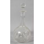 A Late Victorian/Edwardian Globe Decanter
