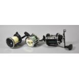 Three Sea Fishing Reels, Penn High Speed 6:1, Garcia Mitchell 602A and Penn 320 GTI Graphite