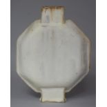 A Studio Pottery Moon Flask Signed A Tidey, 23.5cm high