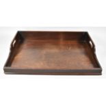 A Late 19th Century Mahogany Butlers Tray, 62cm Wide