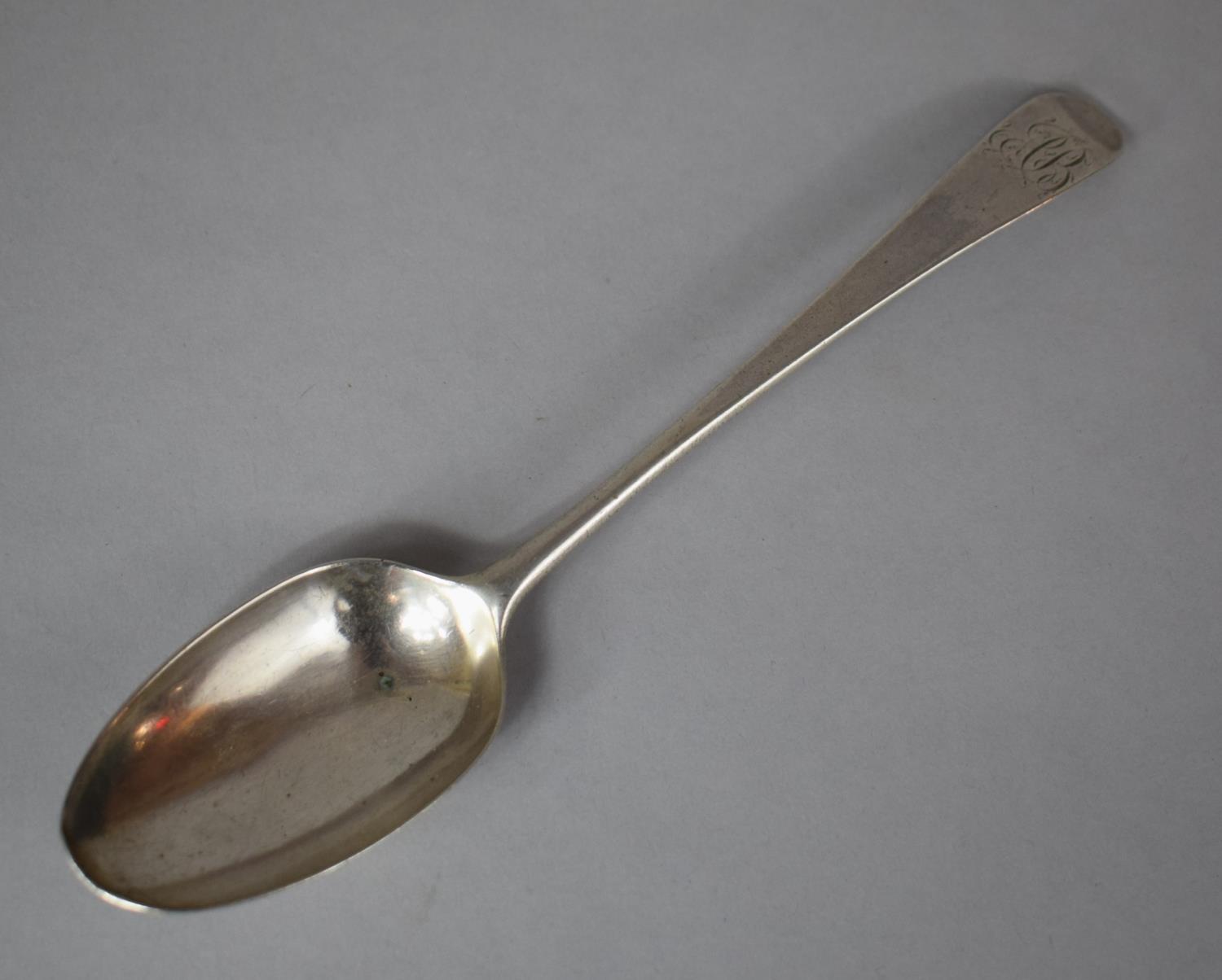A Georgian Silver Serving Spoon by Hester Bateman, London 1782