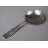 A Silver Tea Caddy Spoon Sheffield 1922