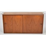 A 1962-8 Kofod Larsen G Plan Teak Bridging Unit with Sliding Doors, 102cm wide