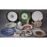 A Collection of Ceramics to include Mintons Plate, Five Royal Albert Holyrood Dinner Plates. Royal