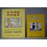 Two Bound Volumes on the Work of George Morrow (1869-1955, Cartoonist and Book Illustrator): 1921