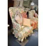 A Mid 20th Century Upholstered Ladies Armchair